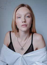 ASH NECKLACE GUNMETAL