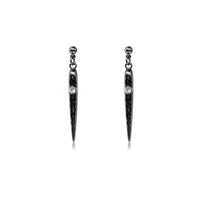 JIMI EARRINGS GUNMETAL