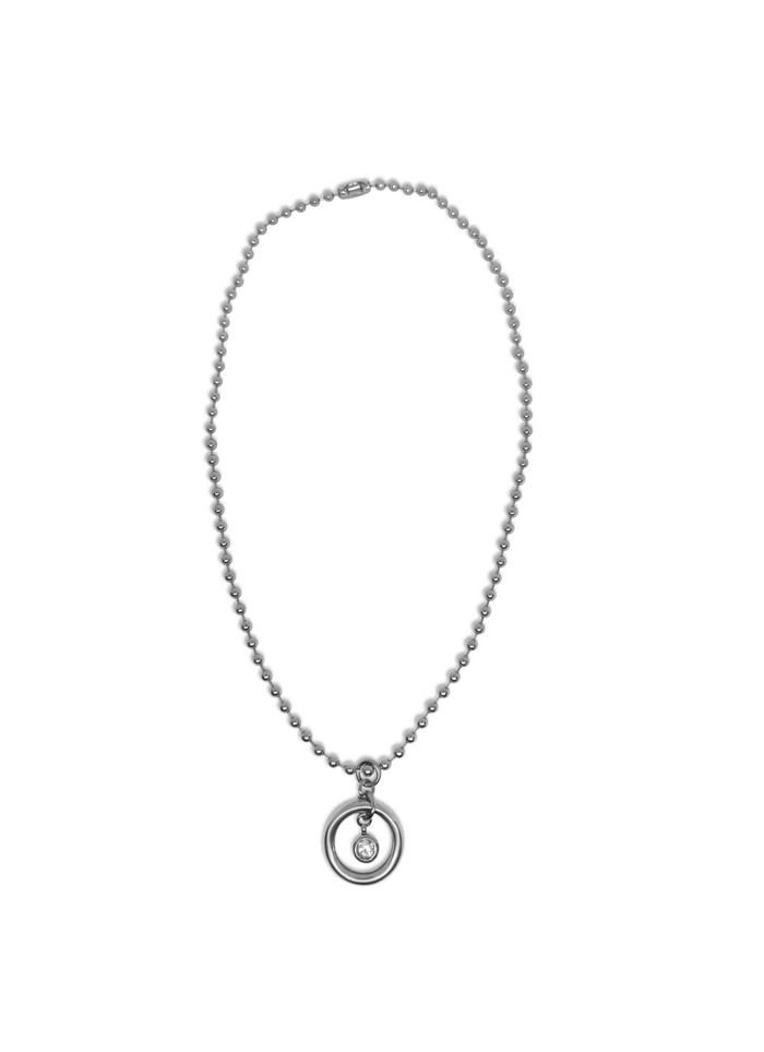 ASH NECKLACE SILVER