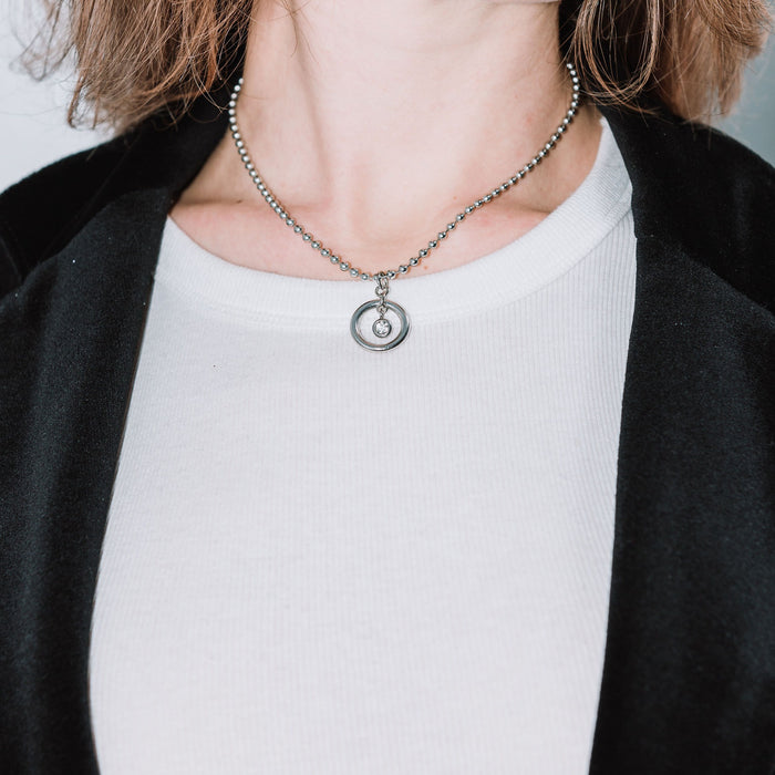ASH NECKLACE SILVER