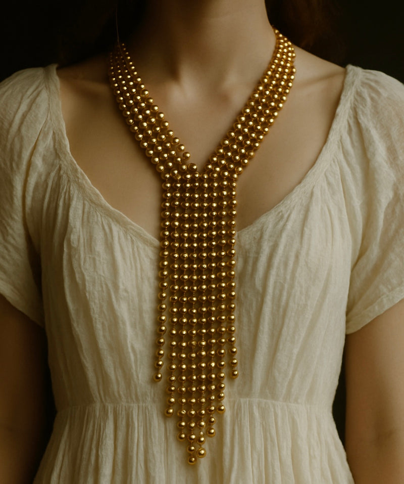 GILDED CASCADE NECKLACE LARGE