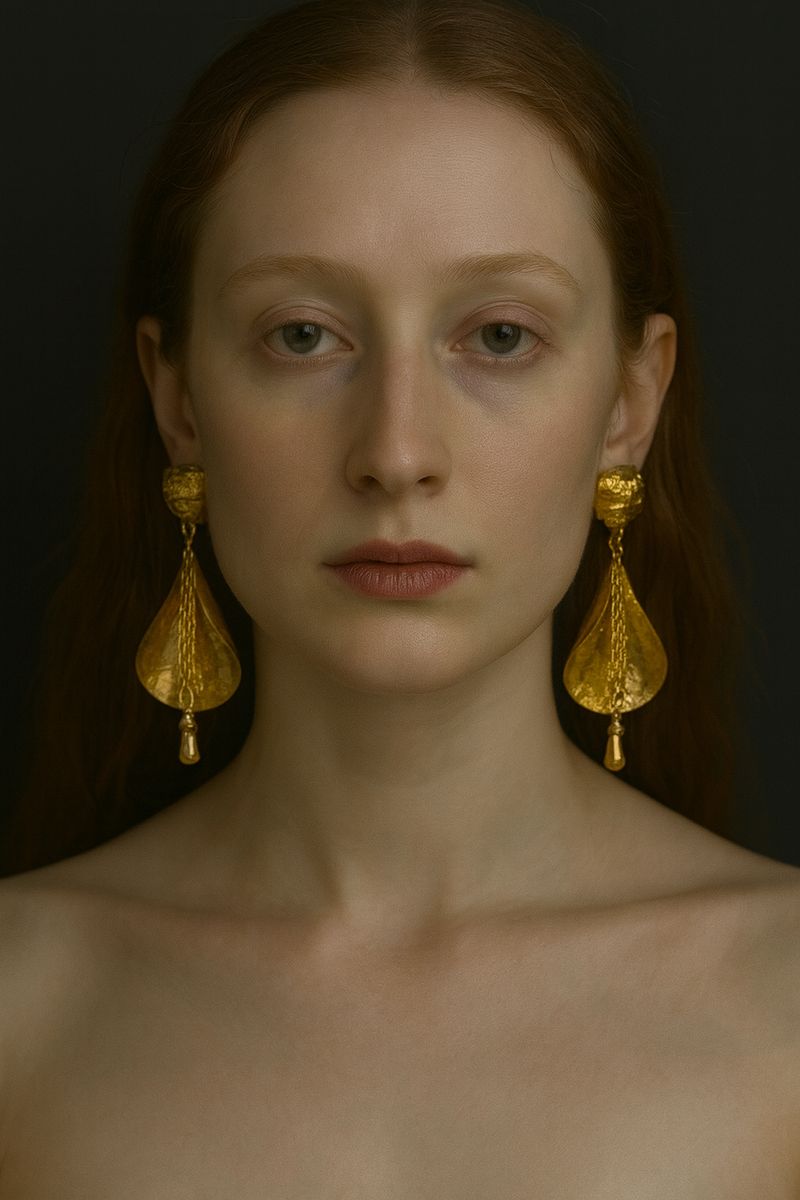 BOTANICAL DROP EARRINGS