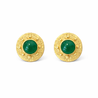 VERDANT ROUND CLIP-ONS