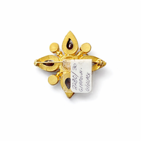 CARNELIAN STAR BROOCH