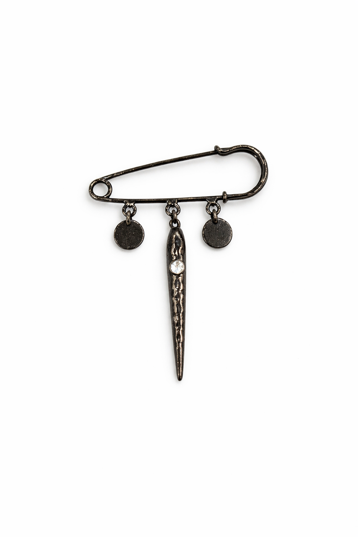 SAFETY PIN BROOCH