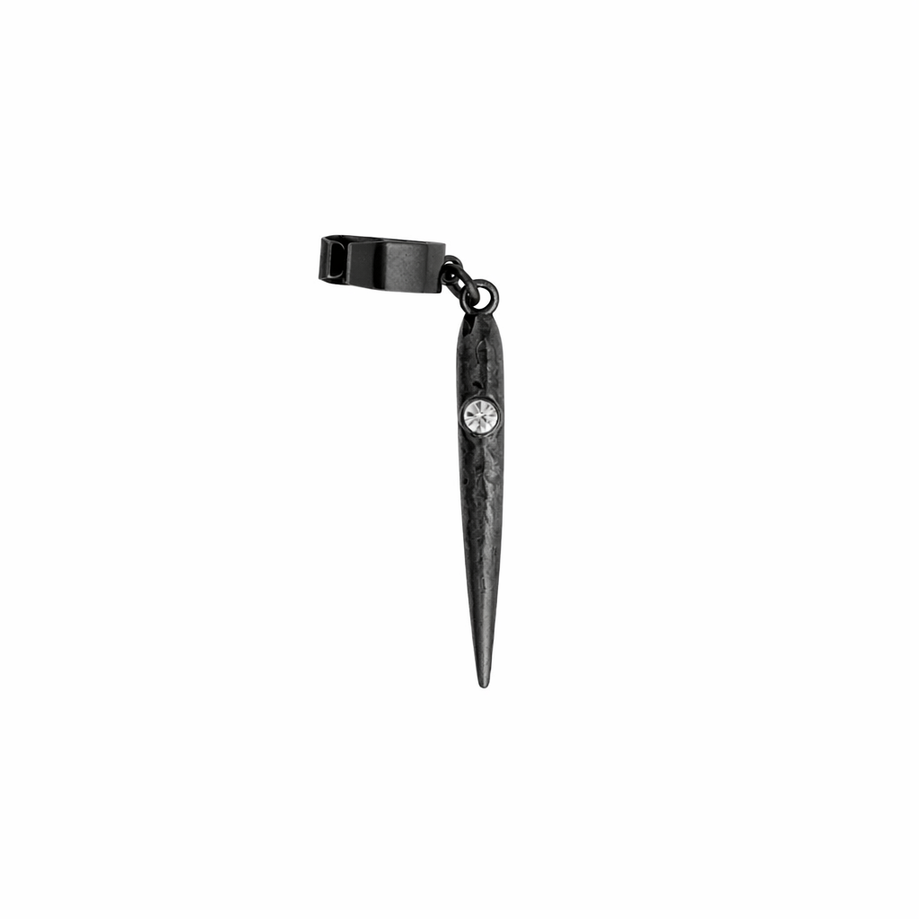 JA'KARI EAR CUFF GUNMETAL