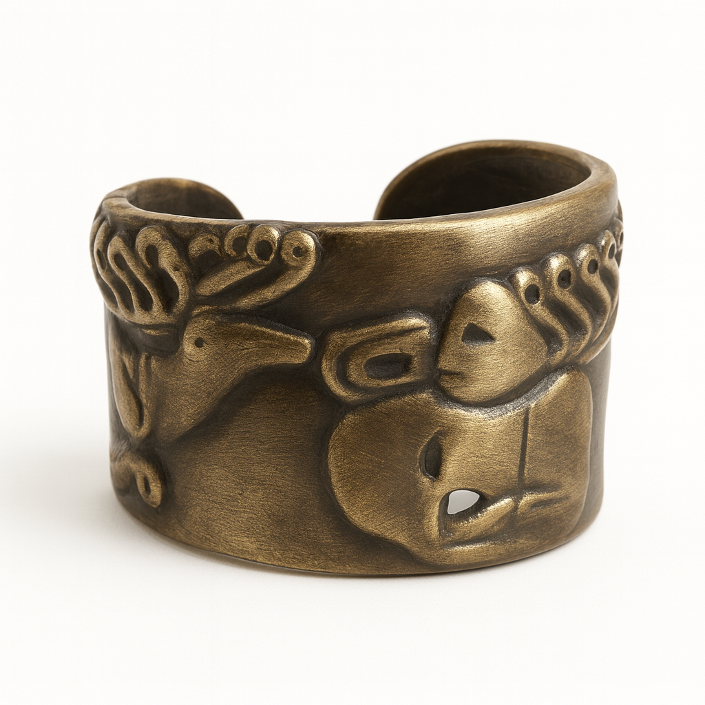 ANTIQUE GOLD CUFF