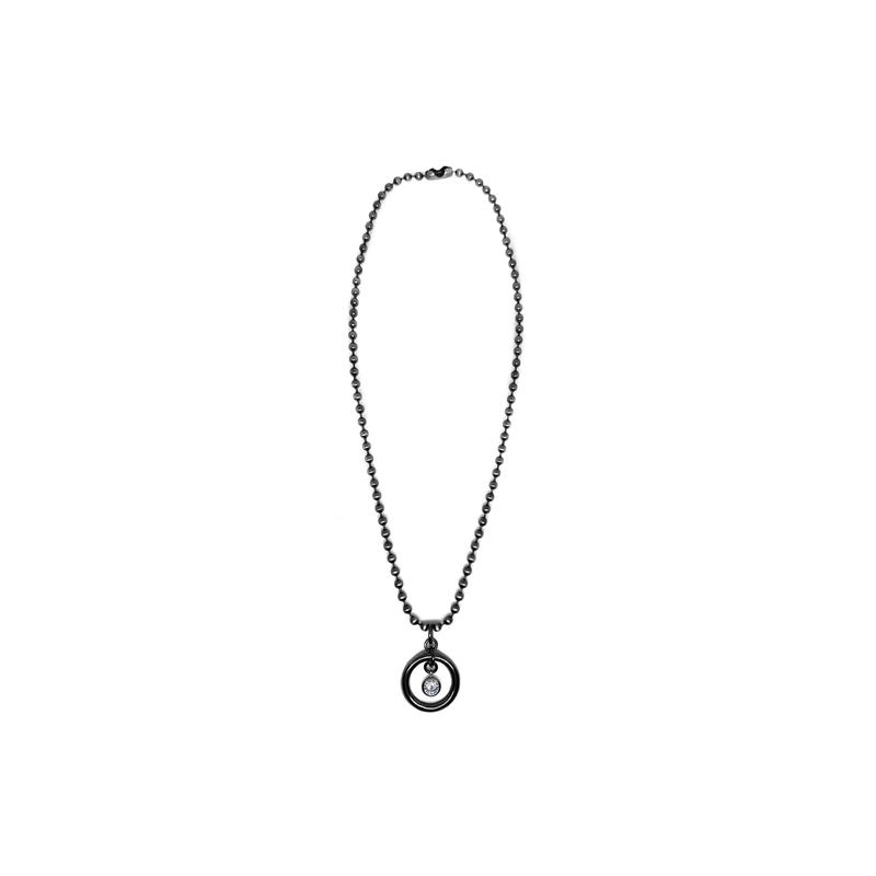 Handmade diamond chain necklace for women.